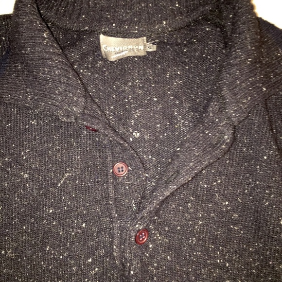 Chevignon 3-Button Neck Sweater XL 2000s Vintage - Picture 6 of 8